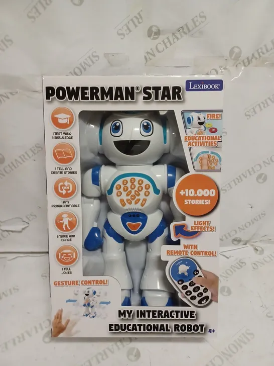 LEXIBOOK POWERMAN STAR INTERACTIVE ROBOT