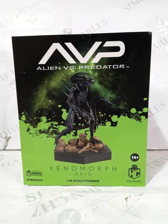 HERO COLLECTOR APBEN003 1:16 SCALE ALIEN VS PREDATOR XENOMORPH FIGURE - GRID