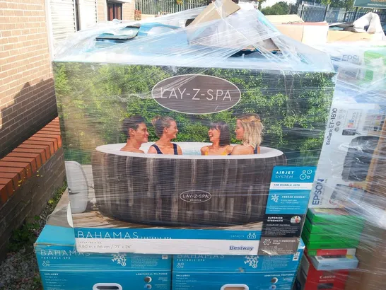 BOXED BESTWAY LAY-Z-SPA BAHAMAS PORTABLE SPA