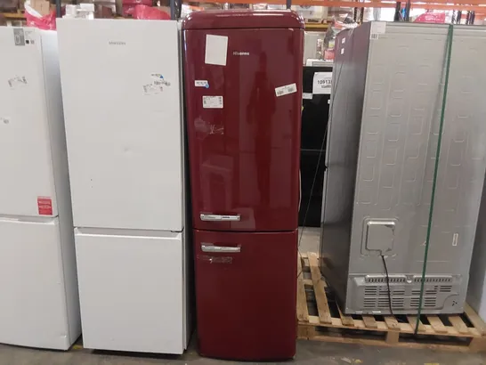 HISENSE RETRO RB390N4RRDUK 60/40 FRIDGE FREEZER RED - UNPROCESSED RAW RETURN