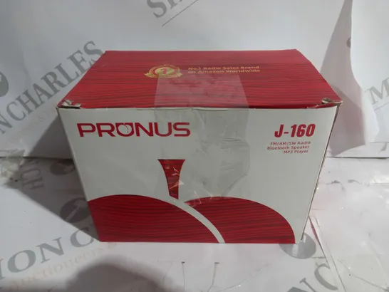 BOXED PRONUS J-160 FM/AM/SW RADIO BLUETOOTH SPEAKER MP3 RADIO