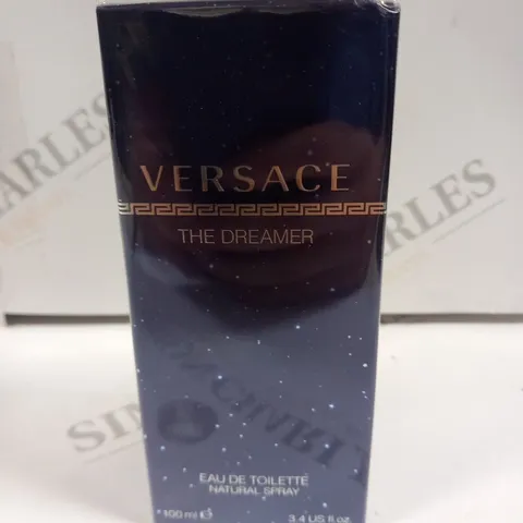 BOXED AND SEALED VERSACE THE DREAMER EAU DE TOILETTE SPRAY 100ML