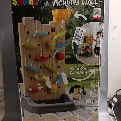 BOXED SMOBY ACTIVITY WALL 