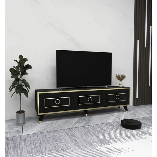 BOXED HARUE TV STAND FOR TVS UP TO 50" (1 BOX)