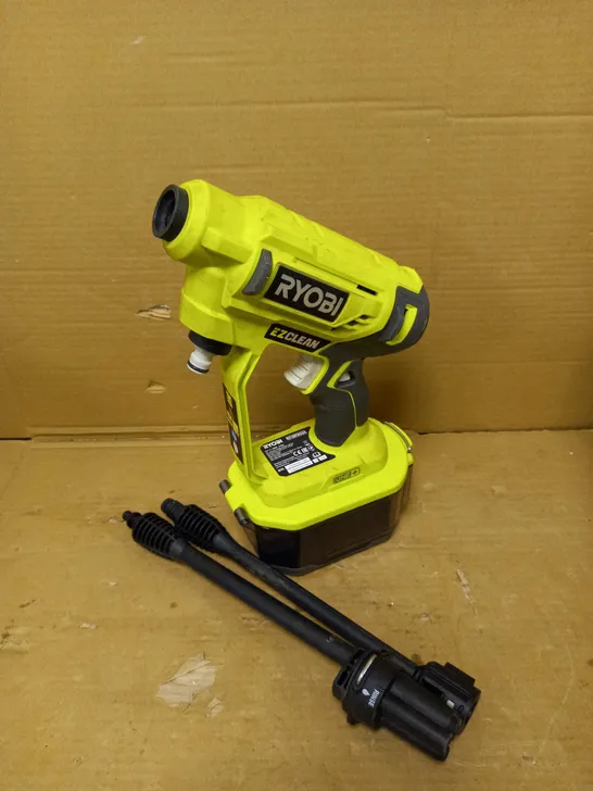 RYOBI 18V ONE+ CORDLESS 18V POWER WASHER 