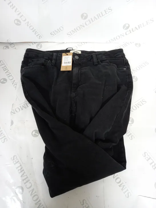 HUSH AGNES JEANS WASHED BLACK - 12