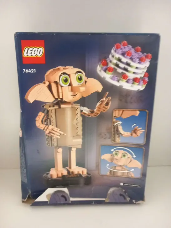 BOXED LEGO HARRY POTTER 76421 DOBBY THE HOUSE ELF