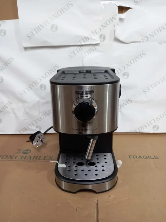 COOK'S ESSENTIALS PUMP ESPRESSO COFFEE MACHINE