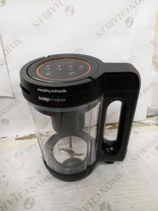 MORPHY RICHARDS CLARITY SOUP MAKER