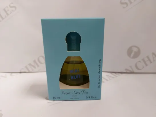 BOX OF APPROX 10 JACQUES SAINT PRES MINI BLUE EAU DE PARFUM - 10X25ML