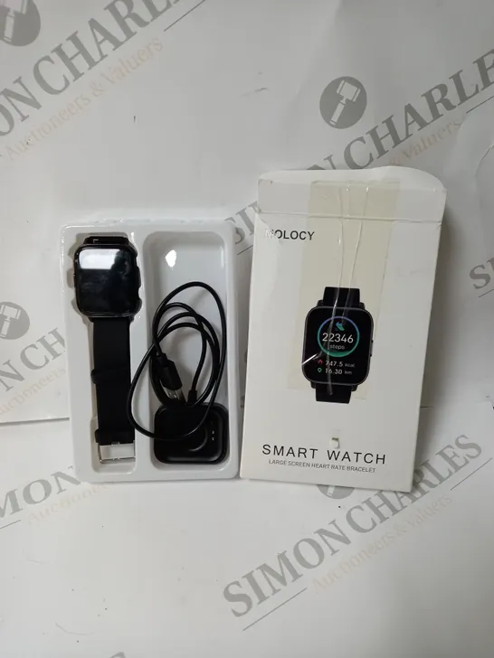 BOXED MOLOCY SMART WATCH IN BLACK