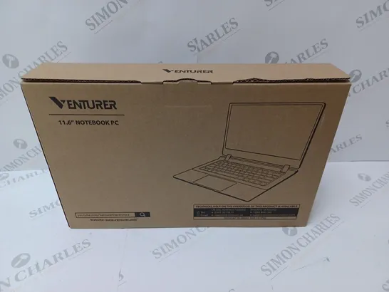 BRAND NEW BOXED VENTURER EUROPA 11 PLUS 11.6" NOTEBOOK PC - MATT BLACK 