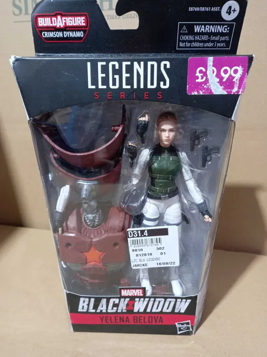 HASBRO MARVEL LEGEND SERIES BLACK WIDOW YELENA BELOVA ACTION FIGURE