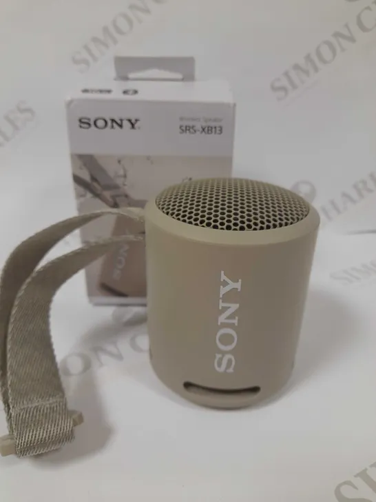 BOXED SONY WIRELESS SPEAKER SRS-XB13