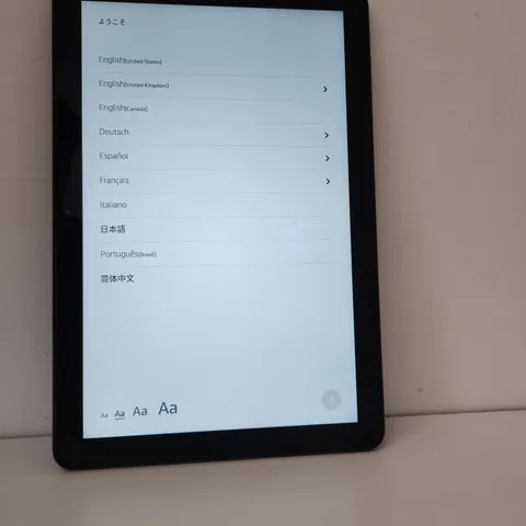 UNBOXED AMAZON FIRE TABLET MODEL T76N2B