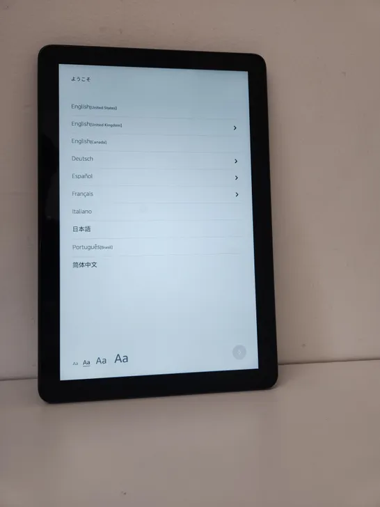 UNBOXED AMAZON FIRE TABLET MODEL T76N2B