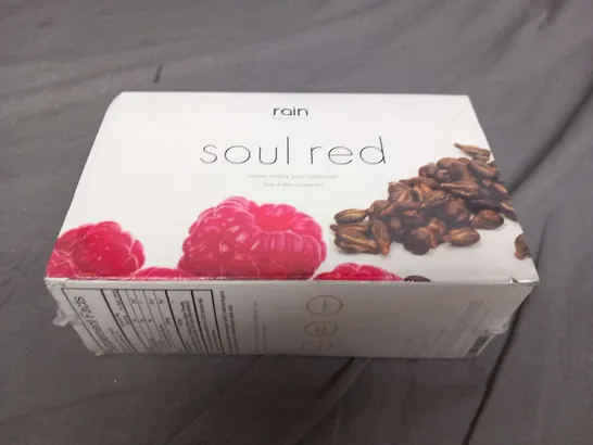 TWO BOXES OF RAIN SOUL RED A HEART-HEALTHY SUPER SUPPLEMENT 2OZ OF DNA-SUPPORTERS