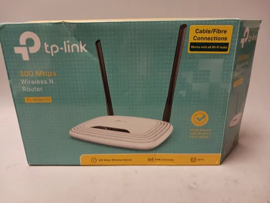 BOXED TP-LINK WIRELESS N ROUTER - TL-WR841N