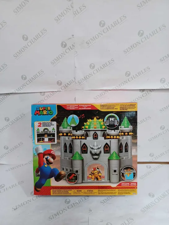 SUPER MARIO DELUXE BOWSERS CASTLE PLAYSET