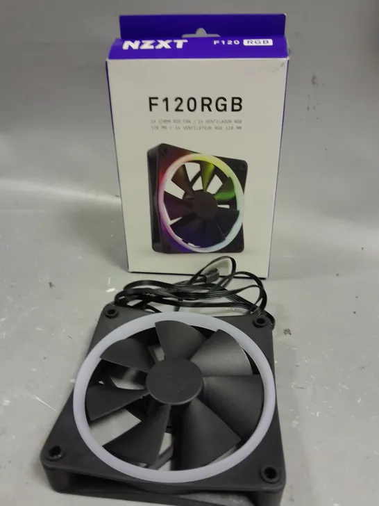 BOXED NZXT F120 RGB COMPUTER FAN - 120 X 120 X 26MM