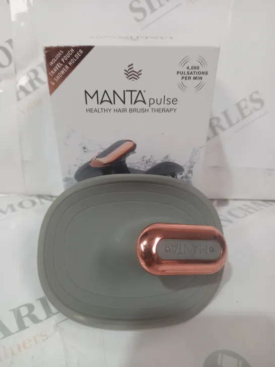 BOXED MANTA PULSE FLEXIBLE HAIRBRUSH