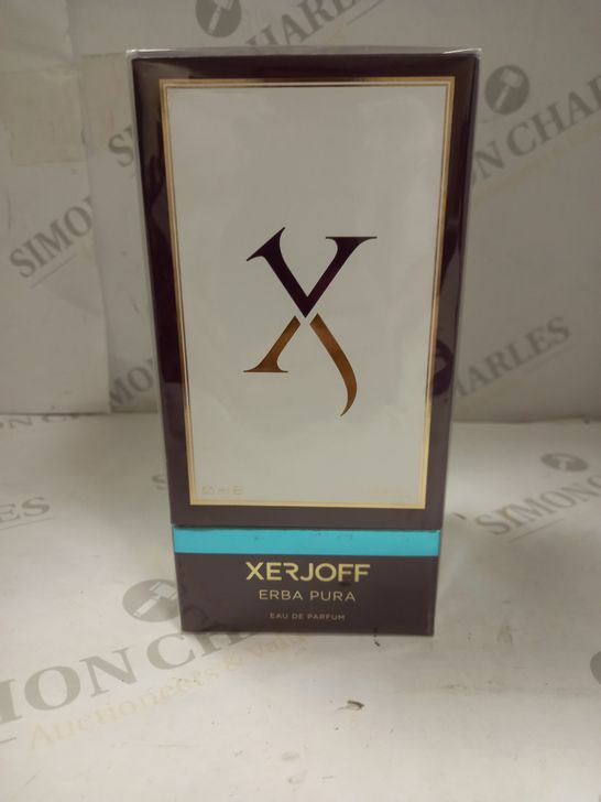 BOXED AND SEALED XERJOFF ERBA PURA EAU DE PARFUM 50ML