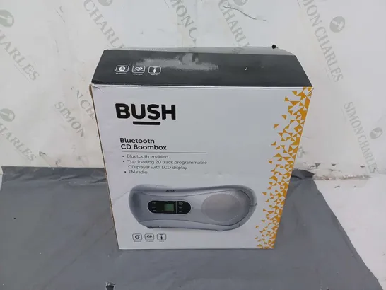 BOXED BUSH BLUETOOTH CD BOOMBOX