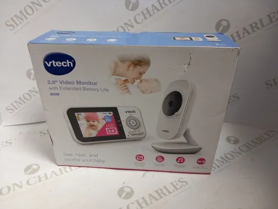 BOXED VTECH 2.8" VIDEO MONITOR WITH EXTENDED BATTERY LIFE