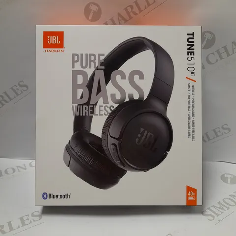 JBL TUNE 510BT: WIRELESS ON-EAR HEADPHONES