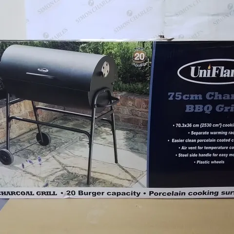 UNIFLAME 75CM CHARCOAL BBQ GRILL