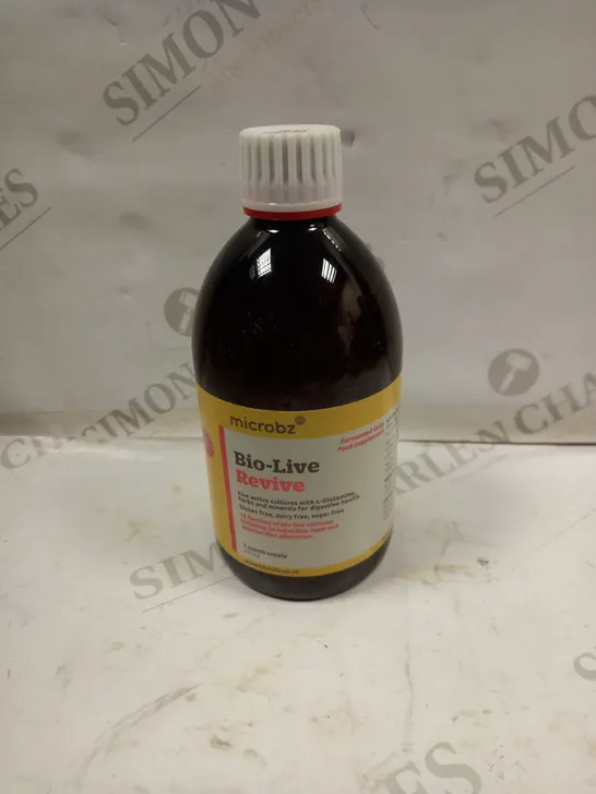 MICROBZ BIO-LIVE REVIVE FOOD SUPPLEMENT 