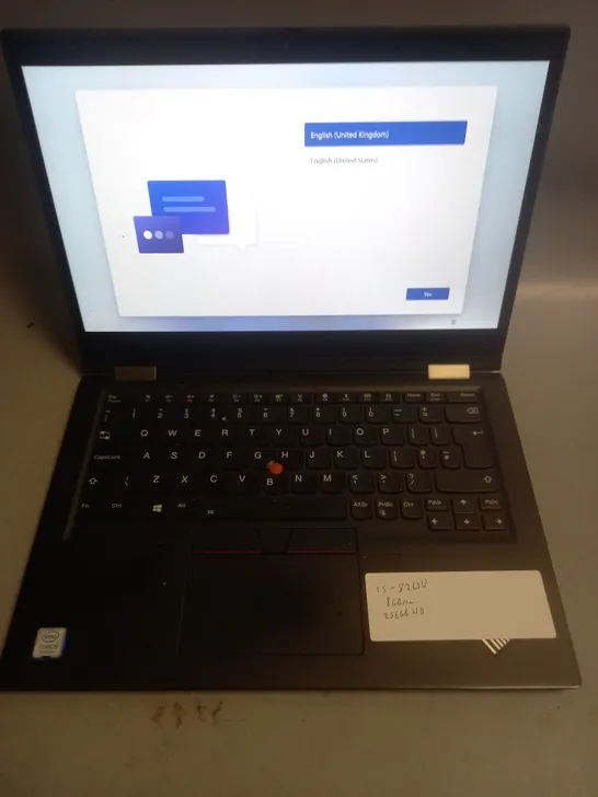 LENOVO THINKPAD INTEL CORE I5-8265U 8GB RAM 256GB SSD LAPTOP