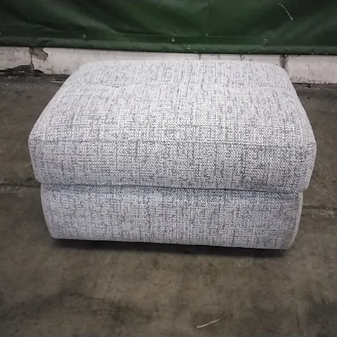 QUALITY BRITISH DESIGNED & MANUFACTURED G PLAN STRATFORD STORAGE FOOTSTOOL HARBOUR SLATE FABRIC