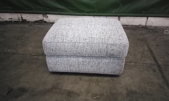 QUALITY BRITISH DESIGNED & MANUFACTURED G PLAN STRATFORD STORAGE FOOTSTOOL HARBOUR SLATE FABRIC