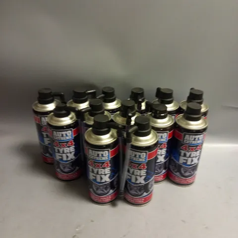 BOXED LOT OF 13 AUTO EXTREME 4X4 TYRE FIX SPRAY 450ML