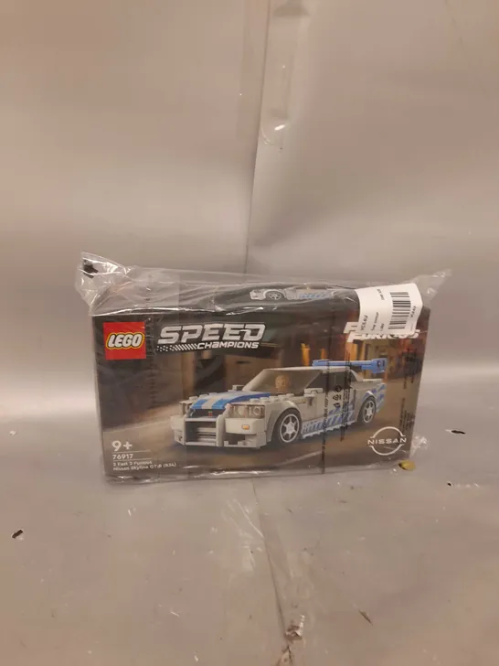 BOXED LEGO SPEED CHAMPIONS 2 FAST 2 FURIOUS NISSAN SKYLINE 76917 RRP £20.5