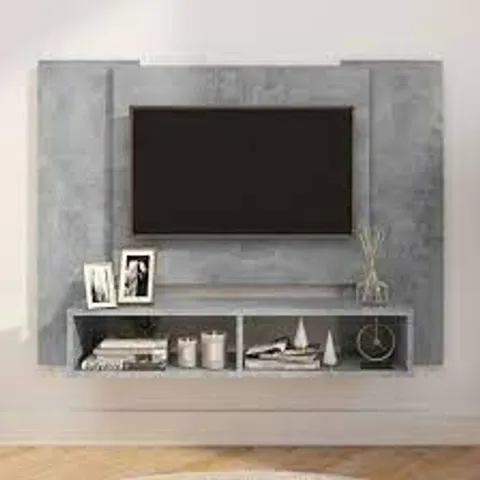 BOXED AXWELL TV STAND FOR TVS UP TO 50" CONCRETE GREY