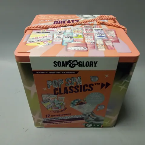 BOXED AND SEALED SOAP & GLORY POP SPA CLASSICS SET