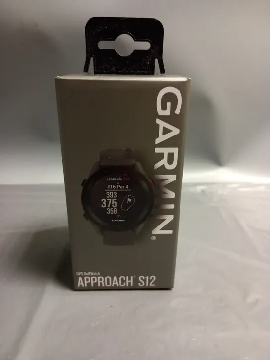 BOXED GARMIN APPROACH S12 GPS GOLF WATCH