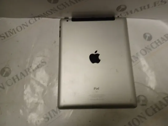 APPLE IPAD MODEL A1396 16GB SILVER