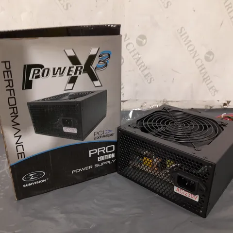 BOXED SUMVISION POWERX3 PRO EDITION POWER SUPPLY (600W)