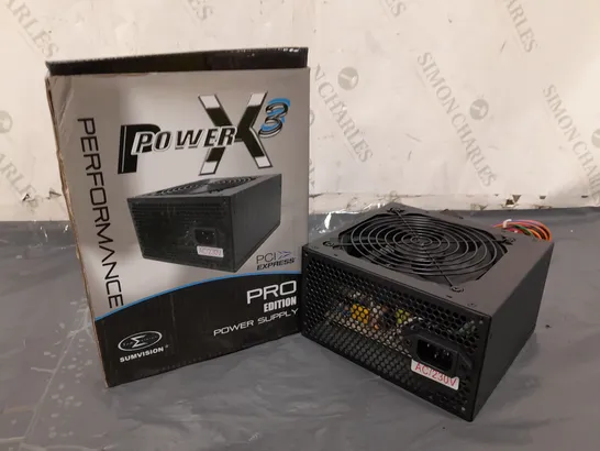 BOXED SUMVISION POWERX3 PRO EDITION POWER SUPPLY (600W)