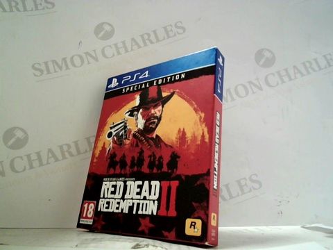 RED DEAD REDEMPTION II PLAYSTATION 4 GAME