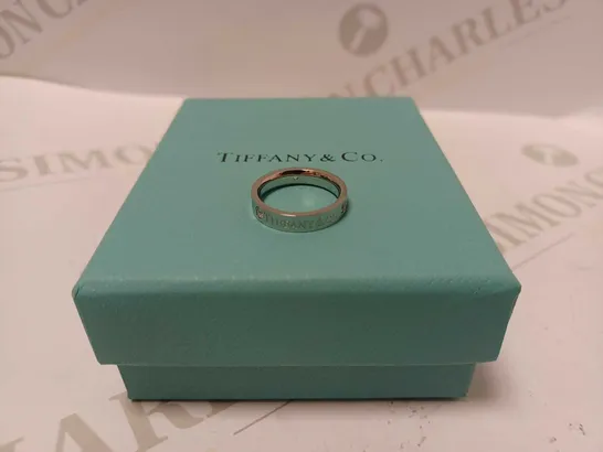 TIFFANY & CO. SILVER RING 