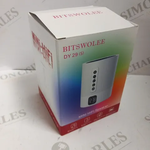 BOXED BITSWOLEE DY 29(S) MINI HI FI SPEAKER