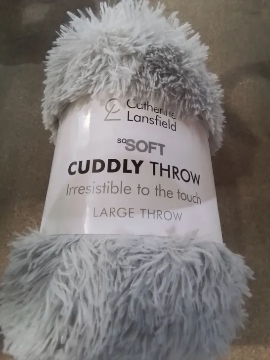 CATHERINE LANSFIELD CUDDLY THROW LARGE THROW 