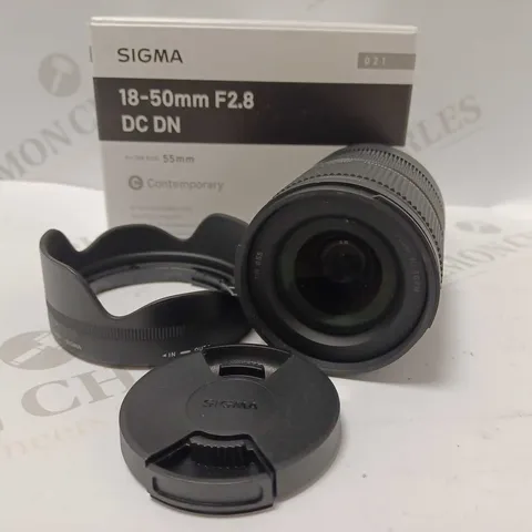 SIGMA 18-50MM F2.8 DC DN CONTEMPORARY LENS