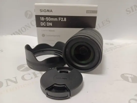 SIGMA 18-50MM F2.8 DC DN CONTEMPORARY LENS