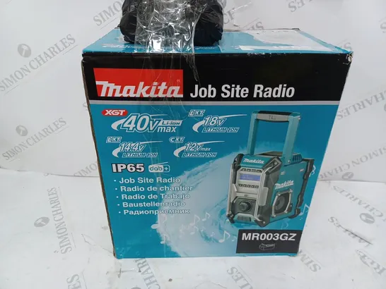 BOXED MAKITA DAB+ JOB SITE RADIO XGT/LXT/CXT RRP £159.99