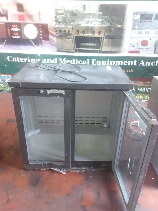 COMMERCIAL UNDERCOUNTER DOUBLE DOOR FRIDGE - MODEL 250E